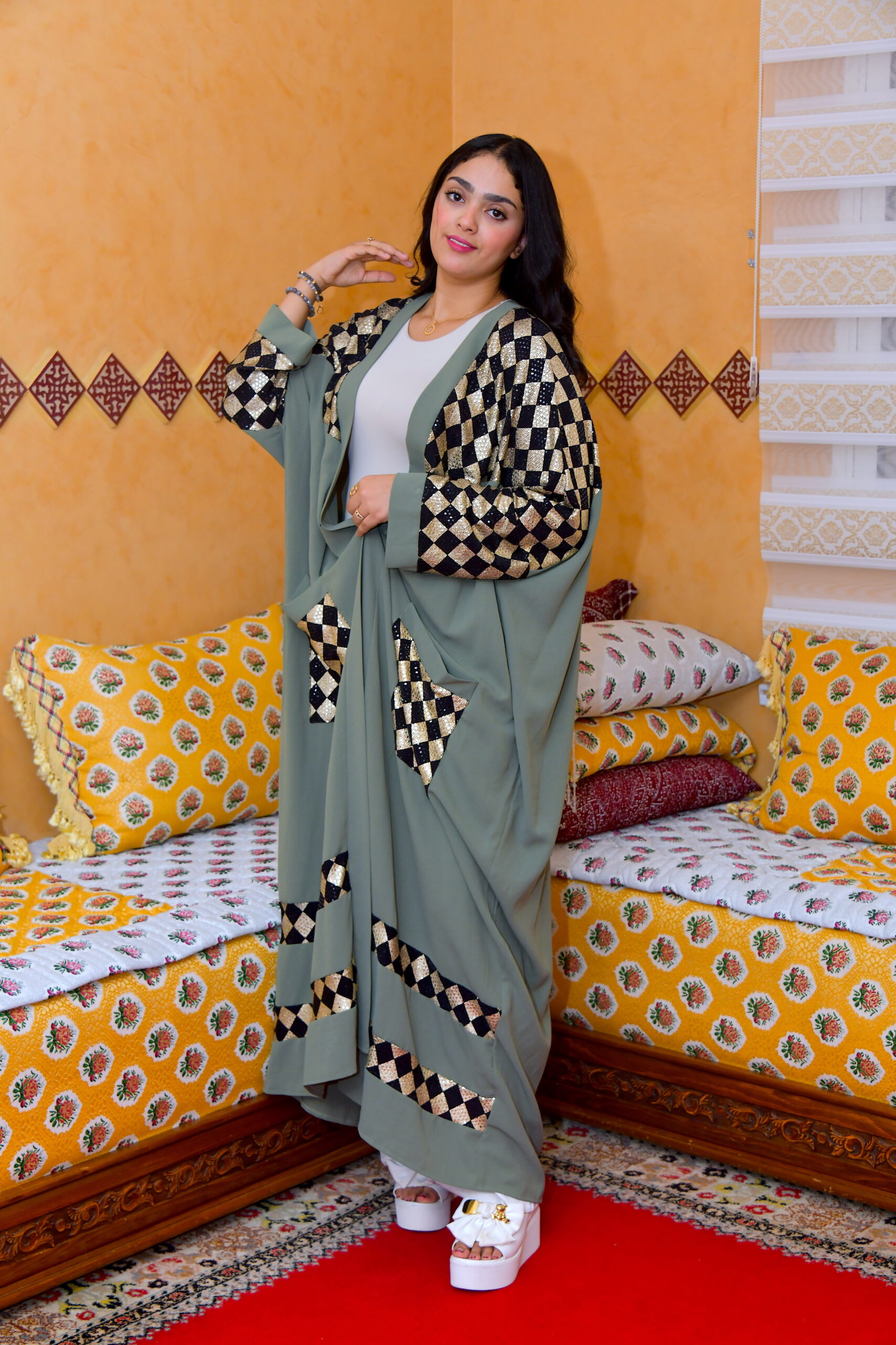 Kimono SS Tradition vert sauge – Image 2