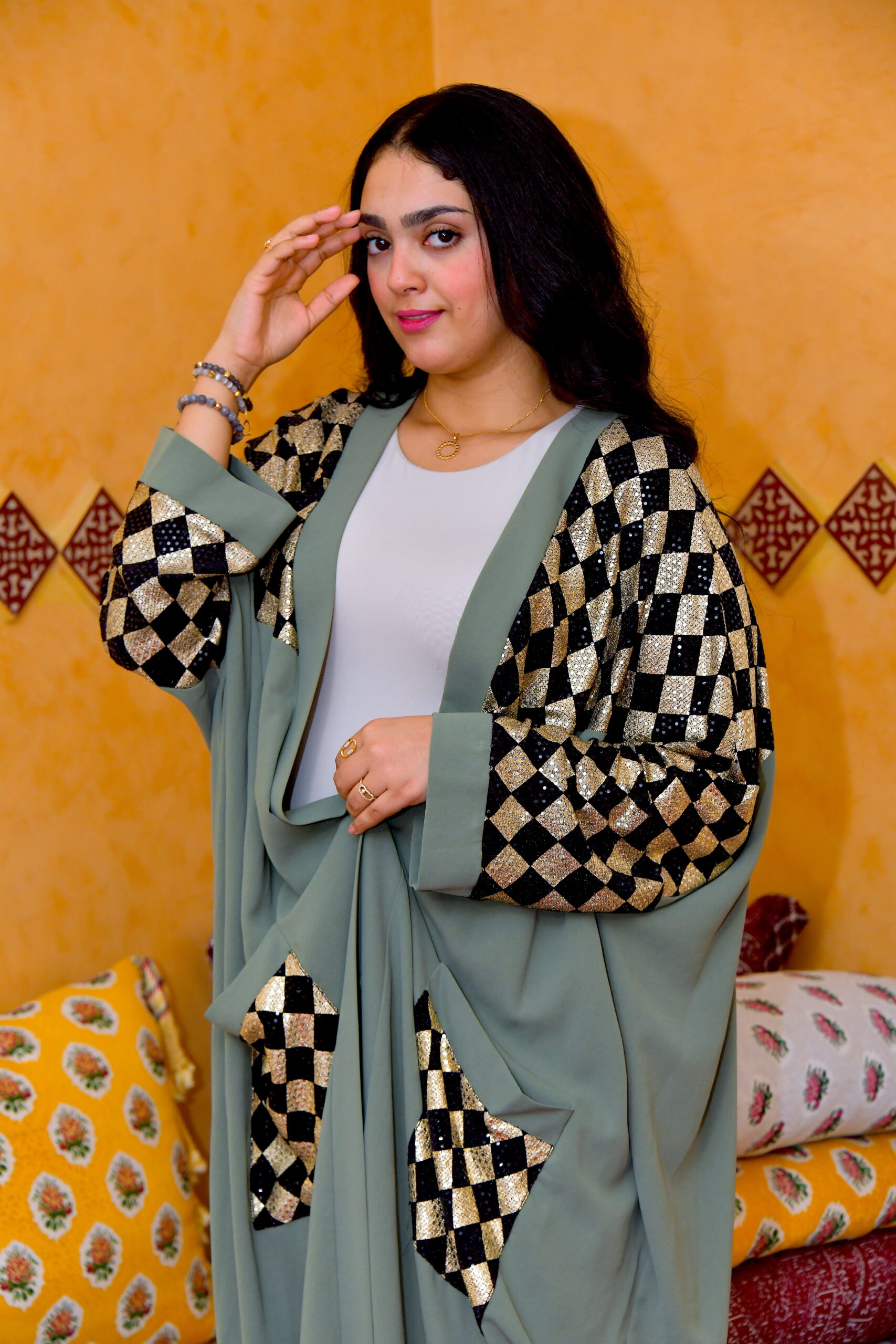 Kimono SS Tradition vert sauge – Image 4