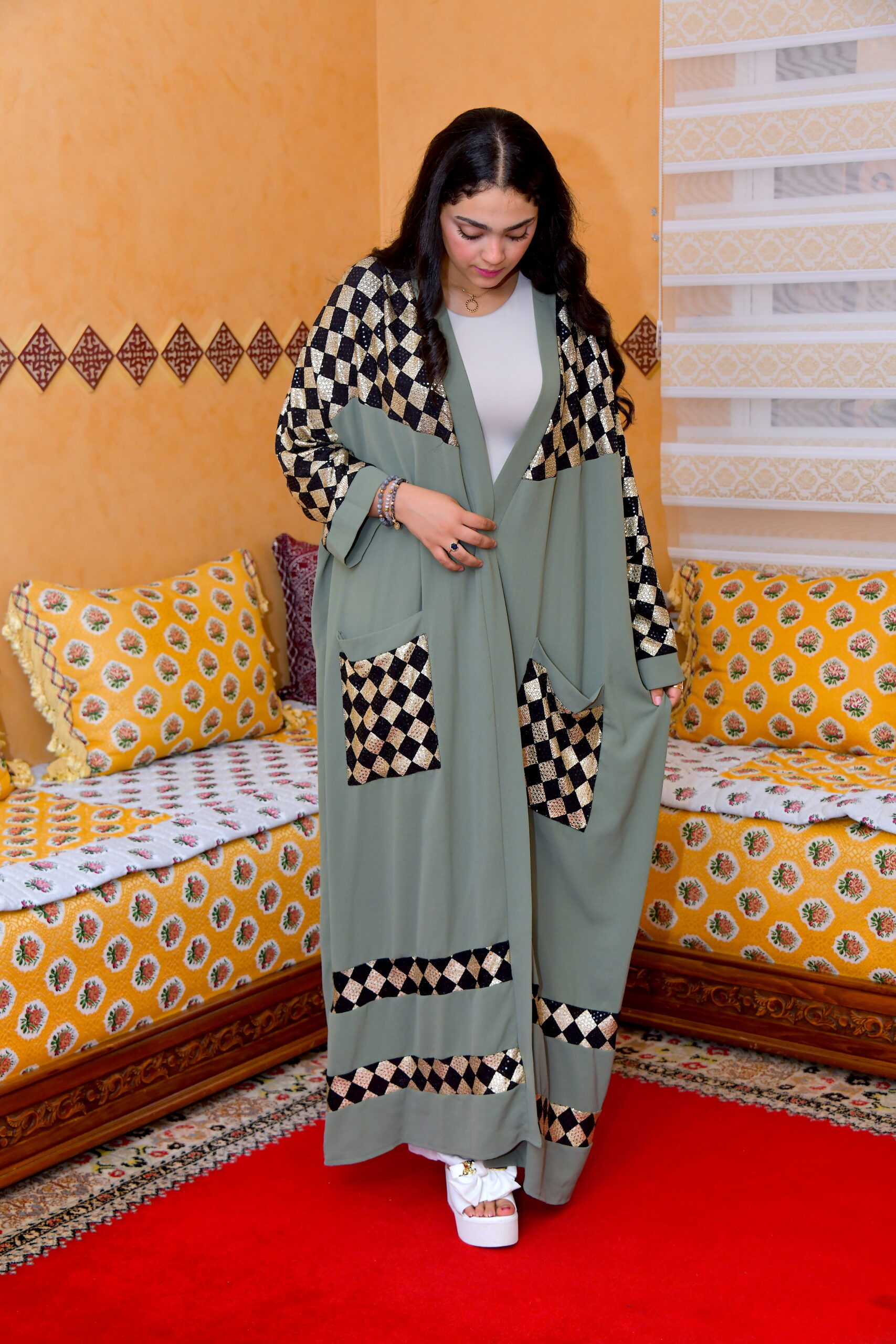 Kimono SS Tradition vert sauge – Image 7